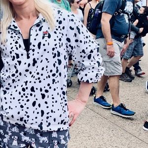 Fila x Disney dalmatian windbreaker